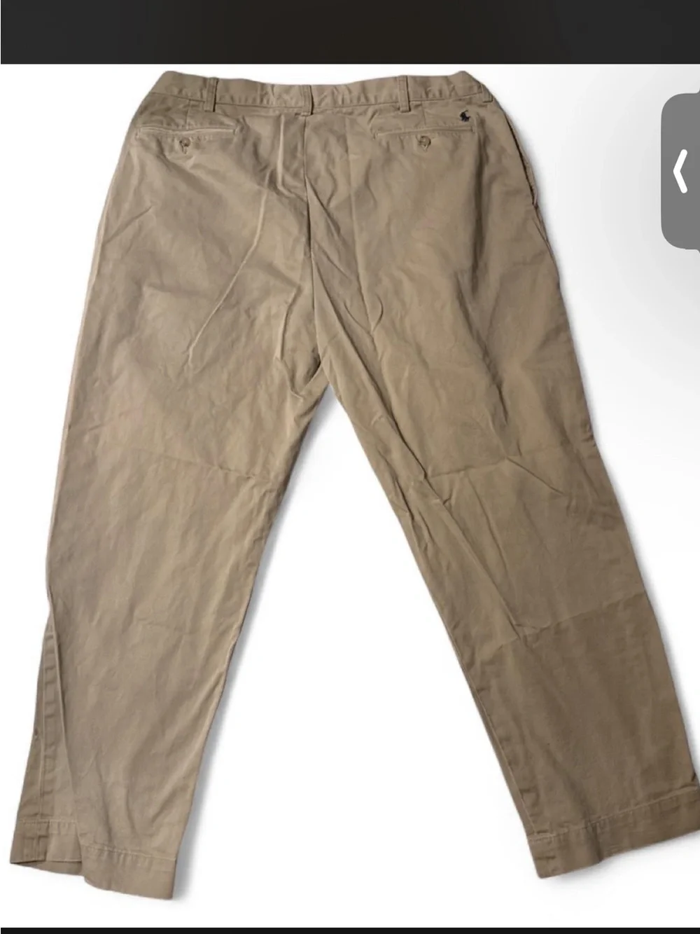 Polo Ralph Lauren Classic Khaki Pleated Men’s Pants